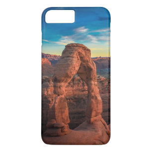 カラフルで自然な石造りの石灰岩のアーチ iPhone 8 PLUS/7 PLUSケース