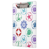 カラフルで航海のなパターン クリップボード (左)