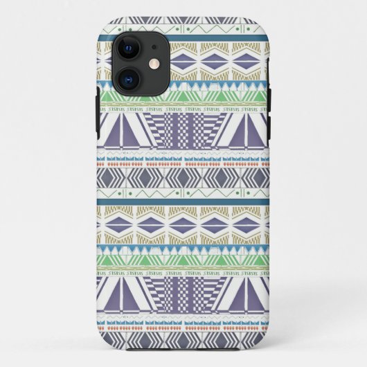 カラフルで、ユニークでアステカな芸術のiPhone 5の箱 Case-Mate iPhoneケース (裏面)