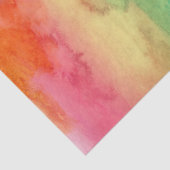 カラフルで、明るい虹 薄葉紙 (詳細)