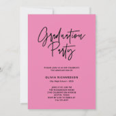 カラフルとはっきりした | Photo Class of 2023 Gradパーティー 招待状 (裏面)