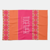 カラフルと感動的 キッチンタオル (横)