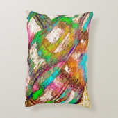 カラフルと素朴、ざらざら アクセントクッション (裏面(縦))