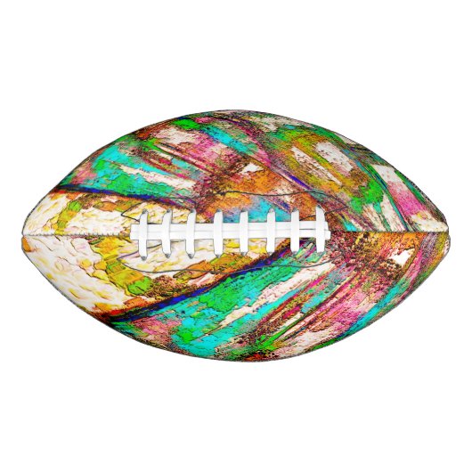 カラフルと素朴、ざらざら アメリカンフットボール (正面)