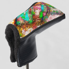 カラフルと素朴、ざらざら ゴルフヘッドカバー