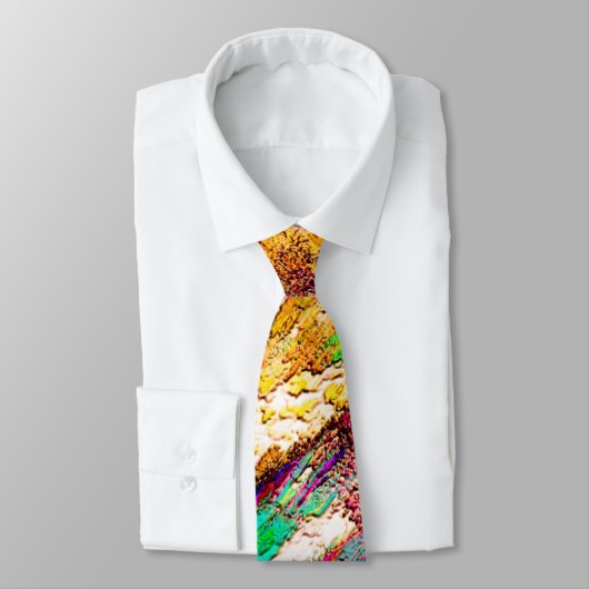 カラフルと素朴、ざらざら ネクタイ (タイ)