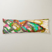 カラフルと素朴、ざらざら ボディピロー (裏面)