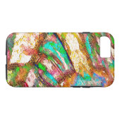 カラフルと素朴、ざらざら Case-Mate iPhoneケース (裏面(横))