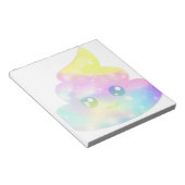 カラフルなうんち絵文字 ノートパッド (アングル)