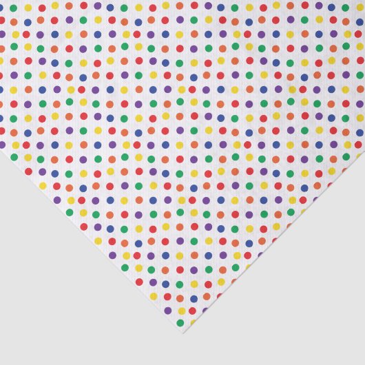 カラフルなおもしろいの水玉模様 薄葉紙 (詳細)