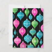 カラフルなお祭り気分を満喫する3枚の写真のカード シーズンカード (裏面)