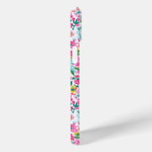 カラフルなお花のイニシャル入り Case-Mate iPhoneケース (裏面 / 右)
