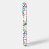 カラフルなお花の庭のモノグラム Case-Mate iPhoneケース (裏面 / 左)