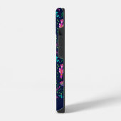 カラフルなお花のiPhone / iPadケース iPhoneケース (左側面)