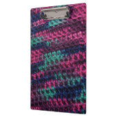 カラフルなかぎ針編み クリップボード (左)