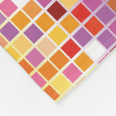 カラフルなきらきら光るフリース毛布 フリースブランケット (角)