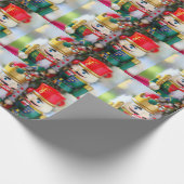 カラフルなくるみ割り ラッピングペーパー (角)
