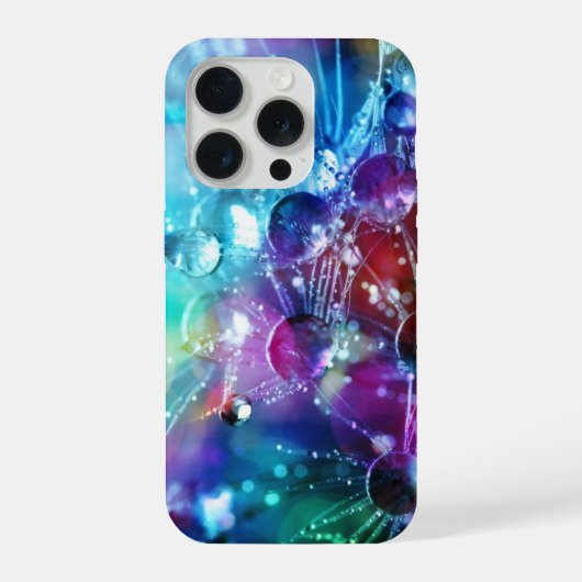 カラフルなしずく iPhoneケース (裏面)