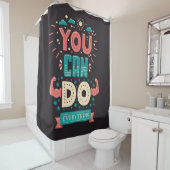 カラフルなすべてをすることができます シャワーカーテン (インサイチュ)