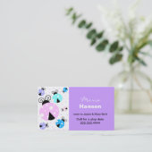 カラフルなてんとう虫のお母さんカード コーリングカード (スタンド正面)