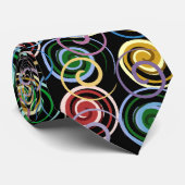 カラフルならせん状-タイ ネクタイ (ロール)