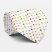 カラフルなアイスクリームコーン ネクタイ (ロール)