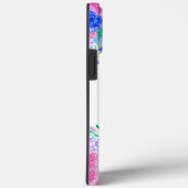 カラフルなアジサイの水彩画デザイン Case-Mate iPhoneケース (裏面 / 右)