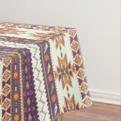カラフルなアズテック派のパターン テーブルクロス (インサイチュ)