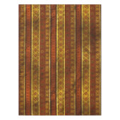 カラフルなアフリカの民族の種族パターン テーブルクロス (正面)