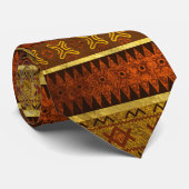 カラフルなアフリカの民族の種族パターン ネクタイ (ロール)