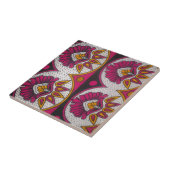 カラフルなアフリカの生地モチーフアートプリント タイル (側面)