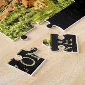 カラフルなアリゾナの景色のパズル ジグソーパズル (側面)