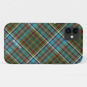 カラフルなアンダーソンの一族のタータンチェック格子縞 Case-Mate iPhoneケース (裏面(横))