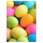 カラフルなイースターエッグ クリップボード (裏面)