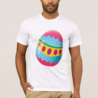 カラフルなイースターエッグ-フェスタ色 Tシャツ