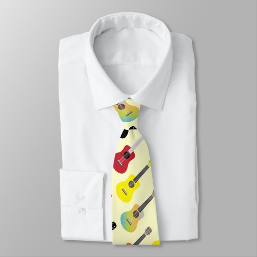 カラフルなウクレレは音楽を模造します ネクタイ (タイ)
