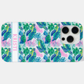 カラフルなウミガメ Case-Mate iPhoneケース (裏面 (横))