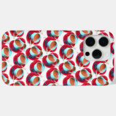 カラフルなエスプレッソ カップ＆ソーサー写真 Case-Mate iPhoneケース (裏面 (横))