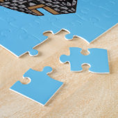 カラフルなエルサレム ジグソーパズル (側面)