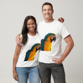 カラフルなオウム Tシャツ (ユニセックス)
