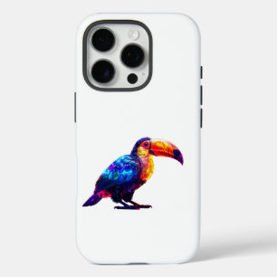 カラフルなオオハシ iPhone 16 PROケース