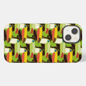 カラフルなオオハシ iPhoneケース (裏面横)