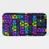 カラフルなオバマの2012年のiPhone 5の穹窖 Case-Mate iPhoneケース (裏面(横))