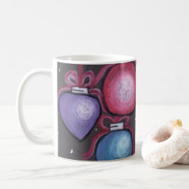 カラフルなオーナメント - CHOCのためのKidsArt コーヒーマグカップ
