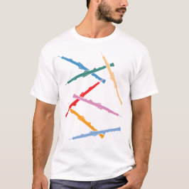 カラフルなオーボエ Tシャツ