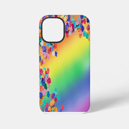 カラフルなカスタマイズ HP ノートパソコン スキン iPhoneケース (裏面)