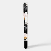 カラフルなカスタムパンプキンandleavesパターン Case-Mate iPhoneケース (裏面 / 左)