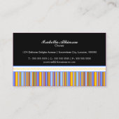 カラフルなカップケーキのベーカリー 名刺 (裏面)