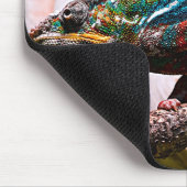 カラフルなカメレオン マウスパッド (コーナー)