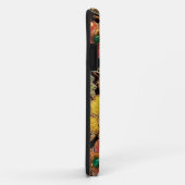 カラフルなガラス玉のヴィンテージの花柄 Case-Mate iPhoneケース (裏面/右)